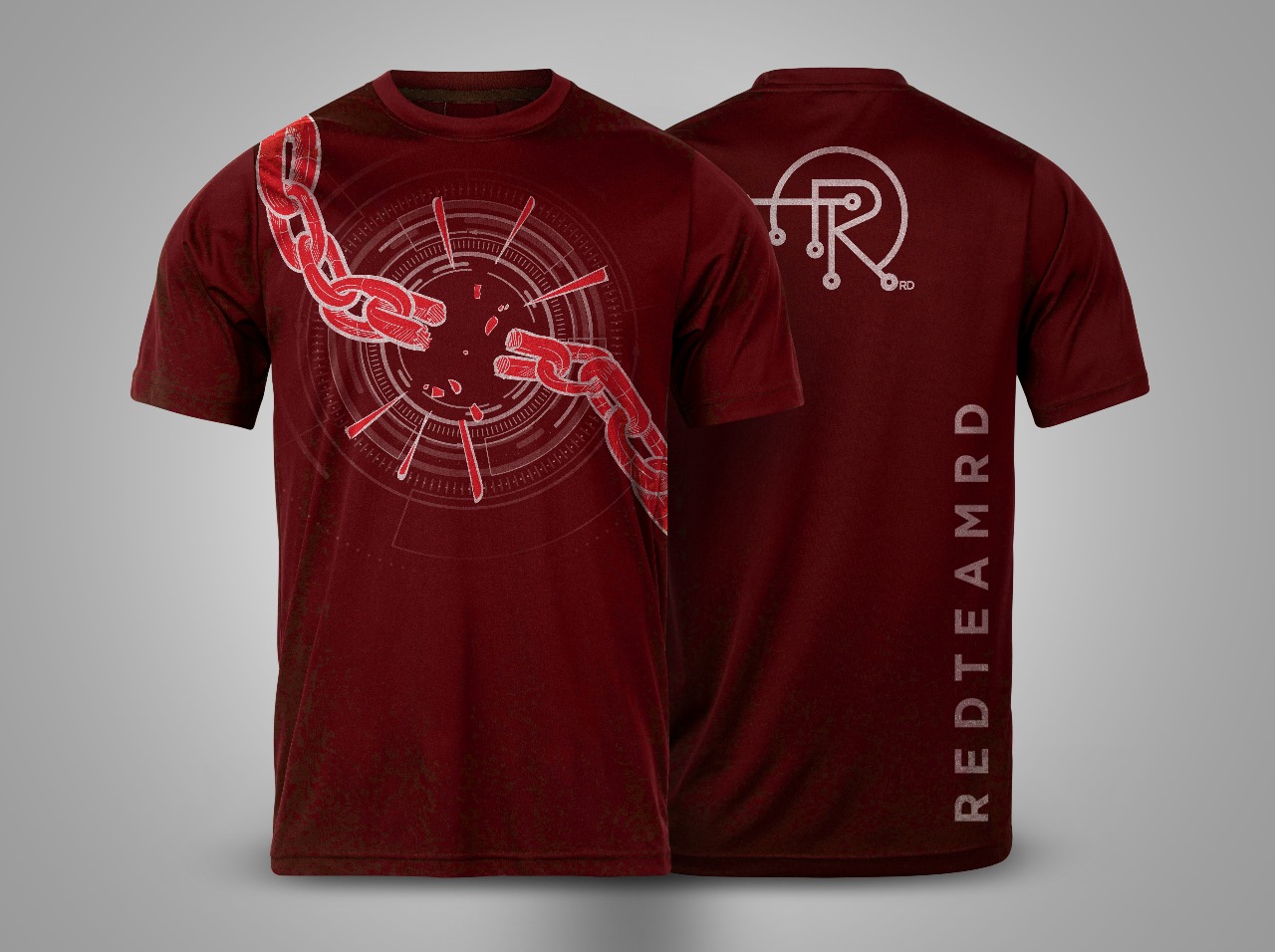 T-Shirt RedTeam Cadena SB - Rojo