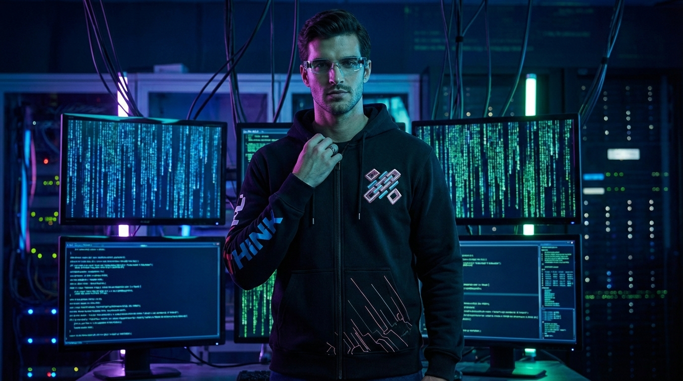 Hoodie HackconRD 2025 - Negro